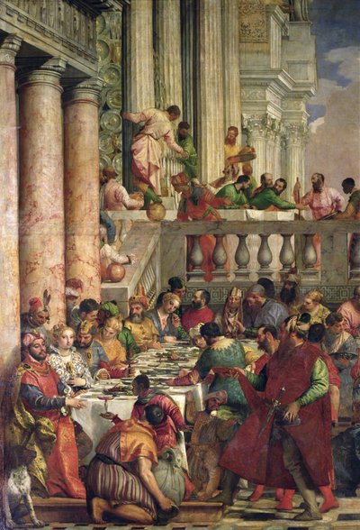 The Marriage Feast at Cana, (detail), c.1562 by Paolo Veronese